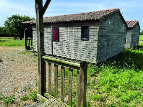 Dos des chalets