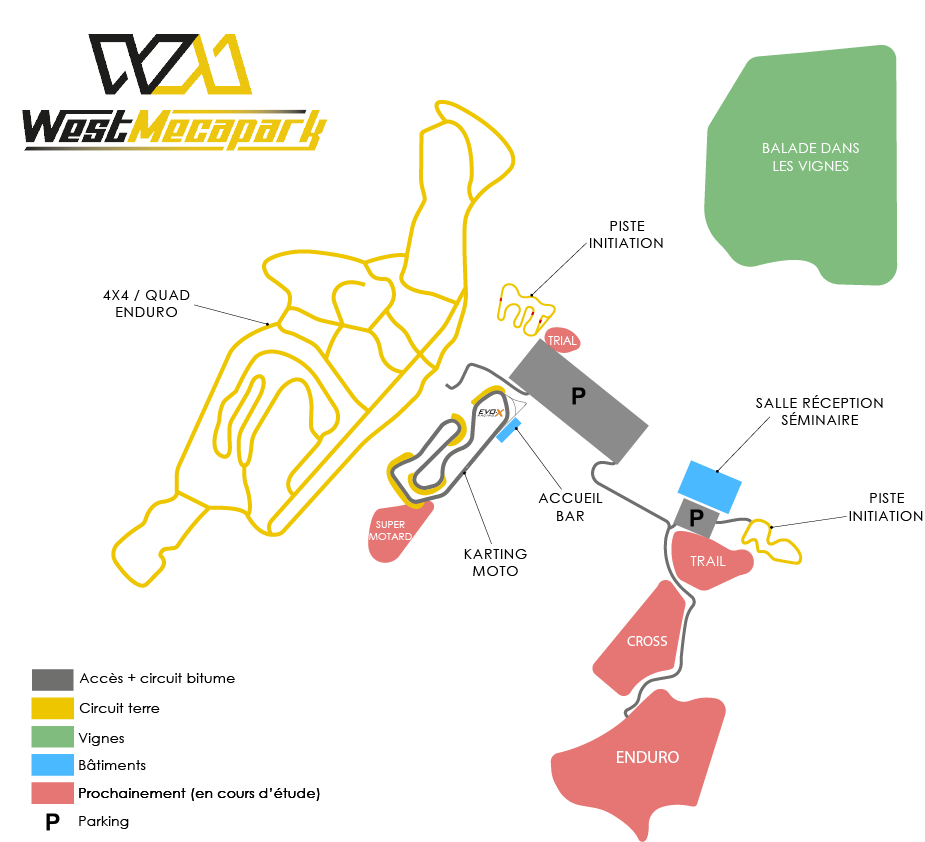 Plan des circuits